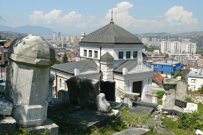 Le cimetière juif de Sarajevo, en Bosnie-Herzégovine