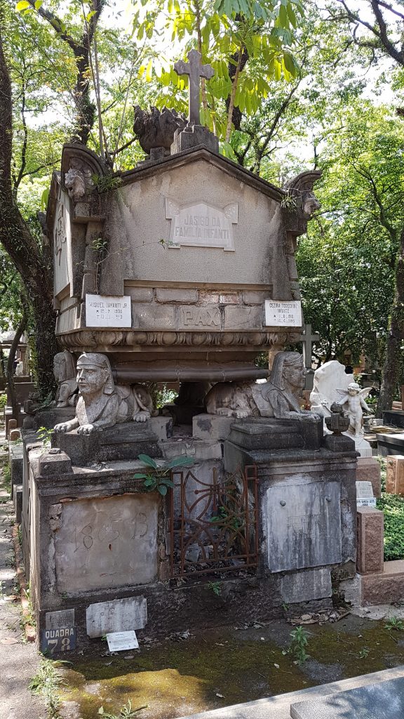 Tombe de la famille Infanti, Cimetière Consolação
