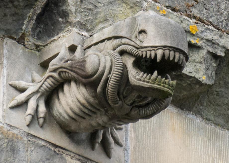 Gargouille de l'abbaye Paisley, en Écosse