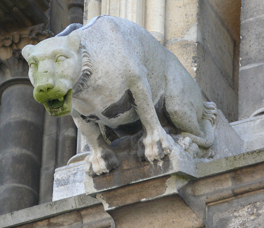 Gargouille de la cathédrale de Reims