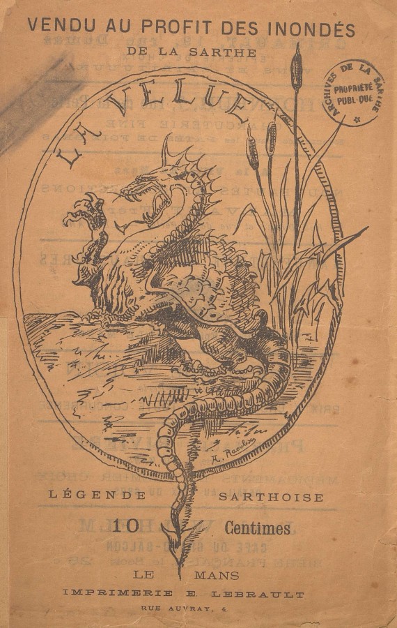 Illustration de la Velue datant de 1889